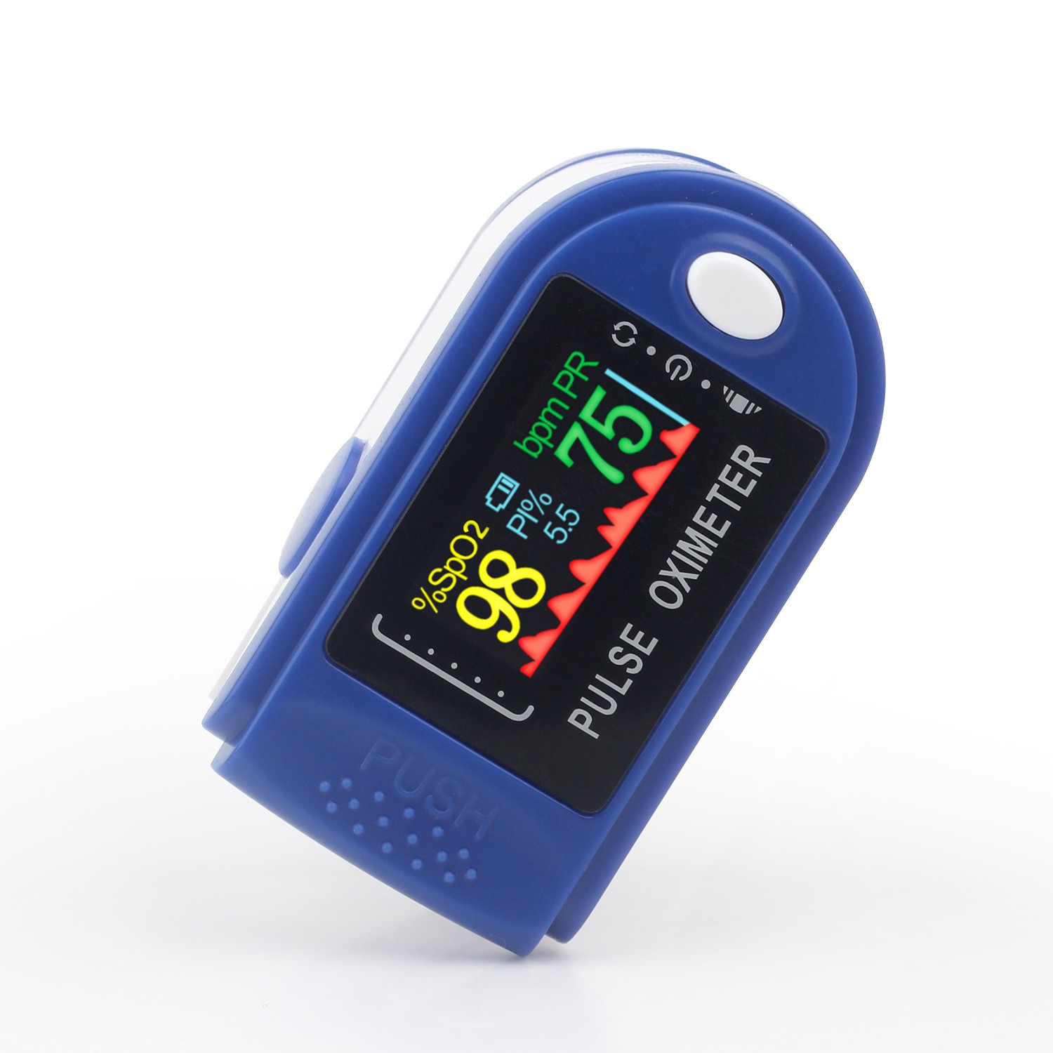 Pulsoximetru digital, nivel saturatie oxigen, puls, oprire automata, display OLED, ProCart - imagine 17
